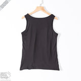Camiseta sin mangas de lentejuelas ajustada para mujer