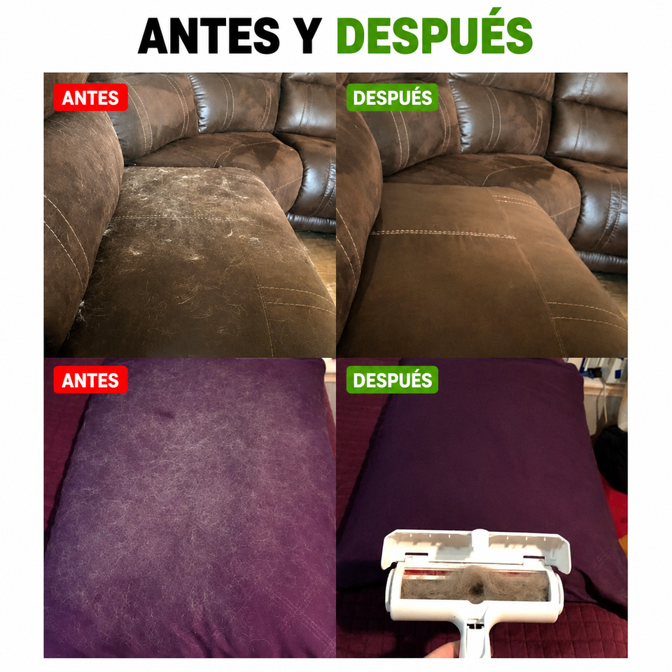 Escobilla quita pelos para mascotas