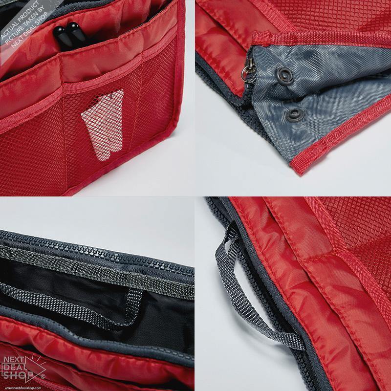 2 Piezas de Organizador de Bolsos con Diversos Bolsillos - ¡Perfecto para Quien Le Gusta Cambiar de Bolso Diariamente!