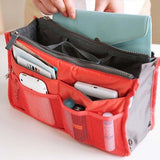 2 Piezas de Organizador de Bolsos con Diversos Bolsillos - ¡Perfecto para Quien Le Gusta Cambiar de Bolso Diariamente!